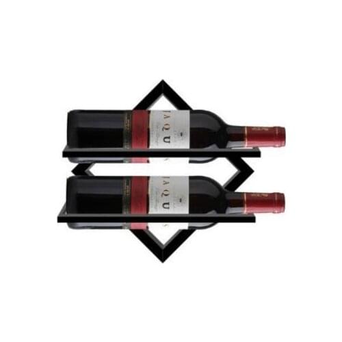 European Creative Wall-mounted Wine Rack, Home Wall Decoration, Wine Cup Rack, Wine Cabinet Wall Wine Bottle Rack