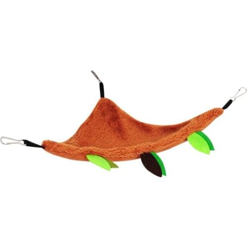 Pet Hammock Flannel Hamsters Nest Guinea Pigs Small Pet Hanging Bed Comfortable Soft Cage Swing Accessories лежанка для собак