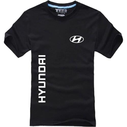 Hyundai logo unisex t shirt casual short sleeve print mens T-shirt Fashion cool T shirt Hyundai logo unisex t shirt casual short