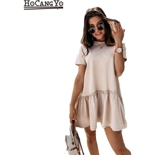 Летние платья больших размеров HOCANGYO China At AliExpress