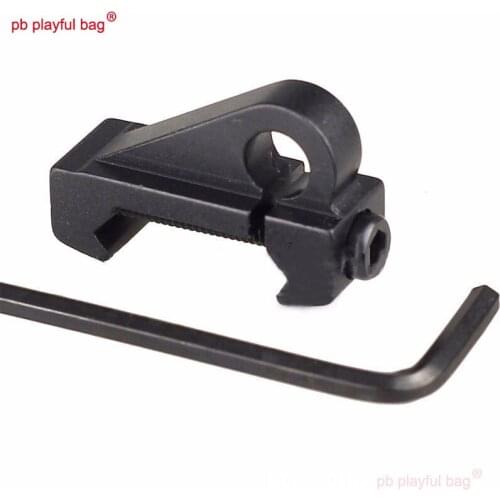 PB Playful Bag Outdoor sports Upgrade materials gel ball gun Tactical QD 20mm base strap rope buckle bracket ring toy part QG190