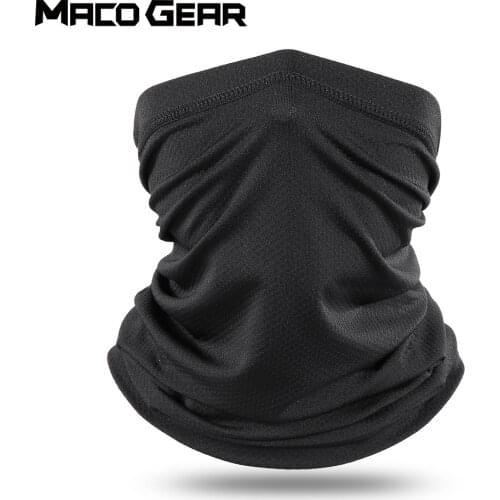 Summer Cool Bandana Half Face Mask Cover Neck Gaiter Hiking Hunting Cycling Running Sport Tube Scarf Sun Masks Men Women Fashion