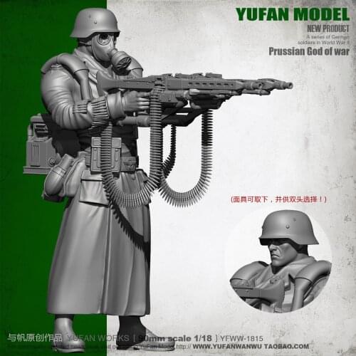 YUFAN Model 1/18 Resin Figure Kits Model Self-assembed YFWW-1815