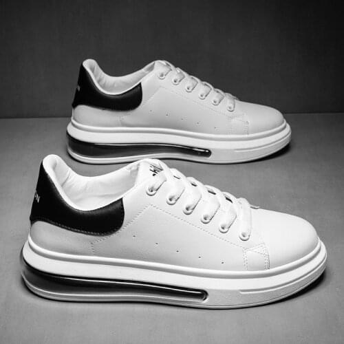 Men Casual Shoes Comfort Flats Shoes 2021 New Fashion Classic White Shoes Outdoor Sneakers