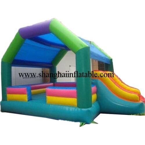 Inflatable slide bounder combo /customized inflatable bouncer castle for sale