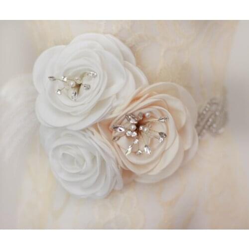 New product Sparkly Luxurious Crystal Rhinestone Czech Stones Formal Wedding Dress Belt Arrival Handmade Stunning Bridal Sash