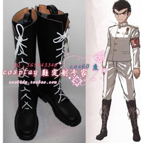 Danganronpa Dangan Ronpa Ishimaru Kiyotaka Cosplay Boot Shoes S008