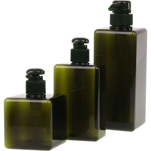 250ml/280ml/650ml Lotion Container Large Pump Plastic Shampoo Bottle Refillable Travel Bottle 3 Colors