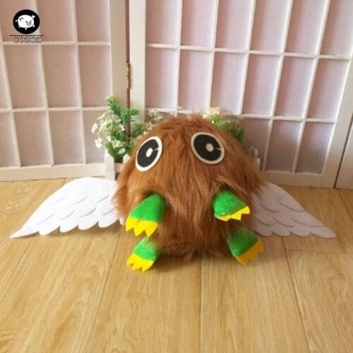 Kuriboh plush doll anime Yu-Gi-Oh! Yugi Muto monster card toy YU GI OH AIBO cosplay 35cm high quality pillow