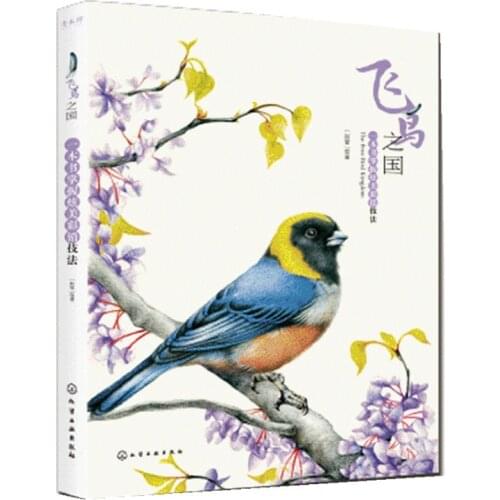 Coloring Books For Adults Drawing Book Libros Livros Flying Bird-Drawing Colored Pencils Hand-Painted Introduction To Masters