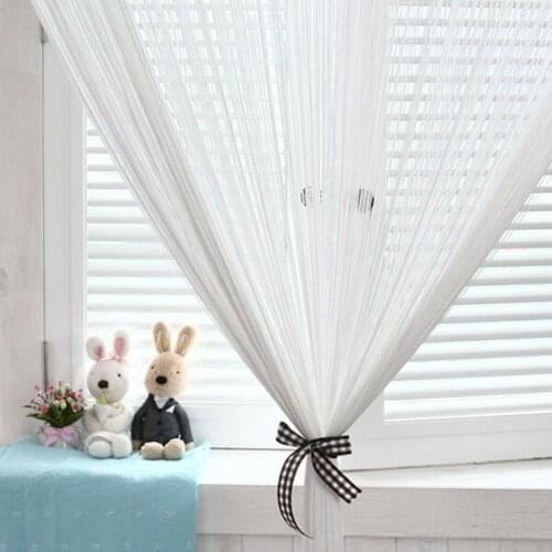 Customized size 10ft*10ft decoration curtain for string/300cm*300cm popular design and color for string curtain