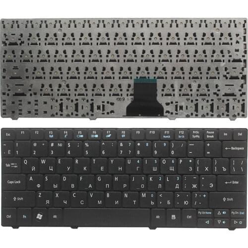 Russian laptop keyboard for acer Aspire one 751 751H ZA3 ZA5 715 752 753 753H 722 721 1410 1810T AO751 AO751H 752H