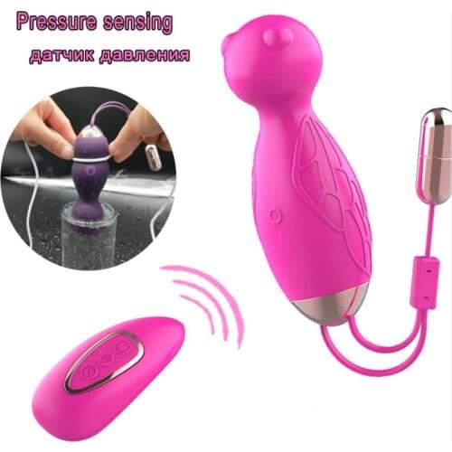 Pressure-Sensing Kegel balls Vaginal Ball Vibrators for Women Wireless egg vibrator USB Charge Sex Products Sex Toys for woman