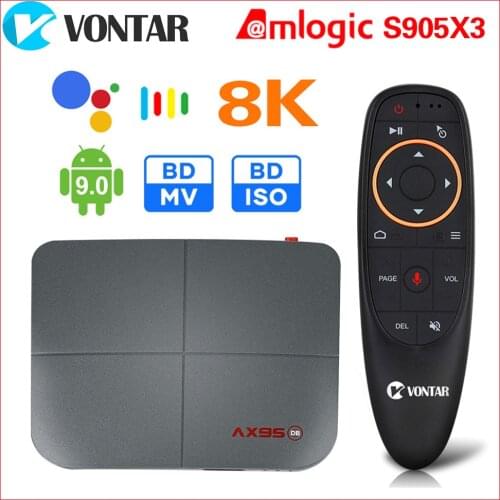 X96H TV BOX Android 9.0 Smart TV BOX Max 4GB RAM 64GB Quad Core Dual Wifi Youtube Google PlayStore 4K Android TV Box Set Top Box