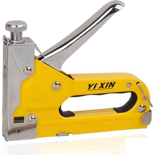 U-type manual three-use nail gun woodworking straight nail air nail gun cable decoration line slot nail gun