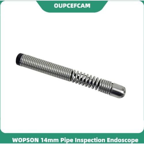 WOPSON 14mm Long Spring Camera Head Replacement For Pipe Drain Sewer Inspection Endoscope System