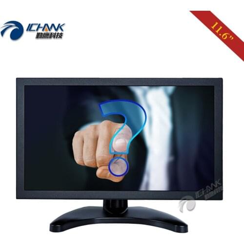 ZB116TC-253D/11.6" 12'' inch 1920x1080p IPS Widescreen HDMI Driver Free Capacitive Touch LCD Screen PC Monitor Display