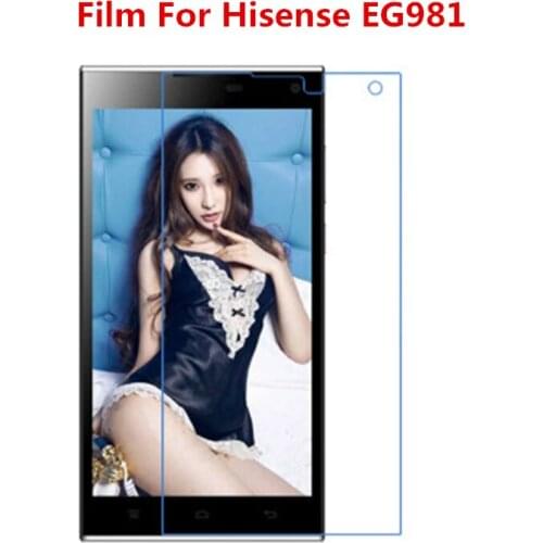 1/2/5/10 Pcs Ultra Thin Clear HD LCD Screen Protector Film With Cleaning Cloth Film For Hisense EG981