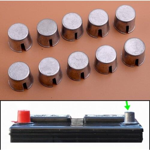 10pcs Universal Car Battery Post Lead Shim for Repairing Worn Down Battery Posts to the Correct Size Accessories