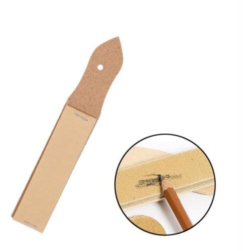 2 Pieces Art Painting Sandpaper Block For Pencil Sharpening Sketch Sandpaper Pencil Pointer Drawing Tool School Sets