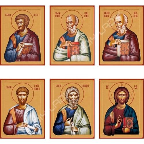 DIY Diamond Painting Cross Stitch Orthodox Icon Full Square/Round Drill Rhinestones Mosaic Pictures Diamond Embroidery Religion