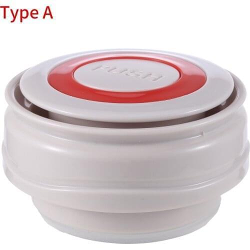 Sealed Vacuum Flask Lid Universal Pot Kettle Cap Water Bottle Cover Plastic Thermal Mug Stopper Insulation Cup Lids Replacement