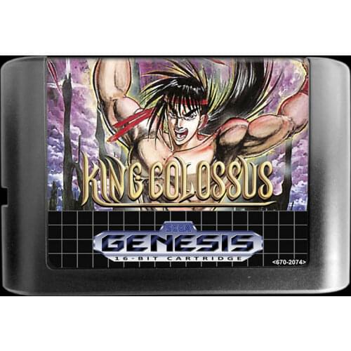 MD Game : King Colossus ( USA Version!! English Language!! )