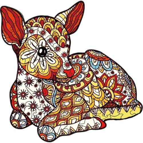 Stress-relief Toy Wooden Jigsaw Puzzles Wooden Puzzles for Adults Best Gift for Adults and Kids 57/89 PCS