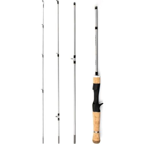 Carbon Long Cast Fishing Rod 1.56M—1.8M UL Powered Portable Fishing Rod Spinning Casting Outdoor Wild Fishing Tackle