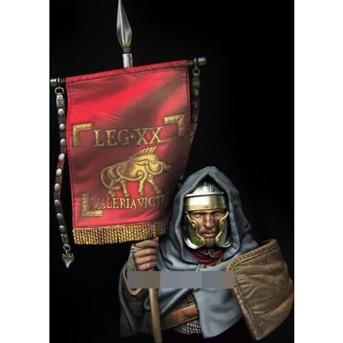 1/10 Resin Model Bust GK, Roman Vexillarius, Historical war theme, Unassembled and unpainted kit