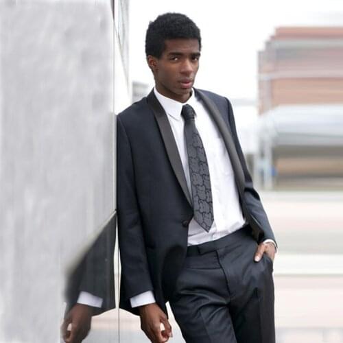 2020 Business Suit Mens Wedding Suit Tuxedo For Wedding Best Man Wear Groom Wear Peaky Blinder Two Pieces Suit (Jacket+Pants)