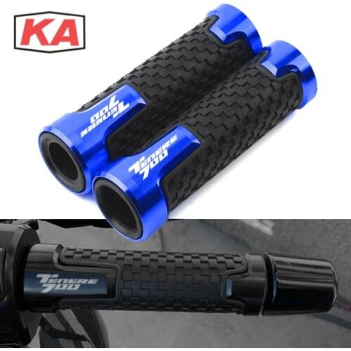 CNC Anti-slip Moto Handle Grip For YAMAHA TENERE 700 TENERE700 2018 2019 2020 2021 Motorcycle Accessories Handlebar Grips