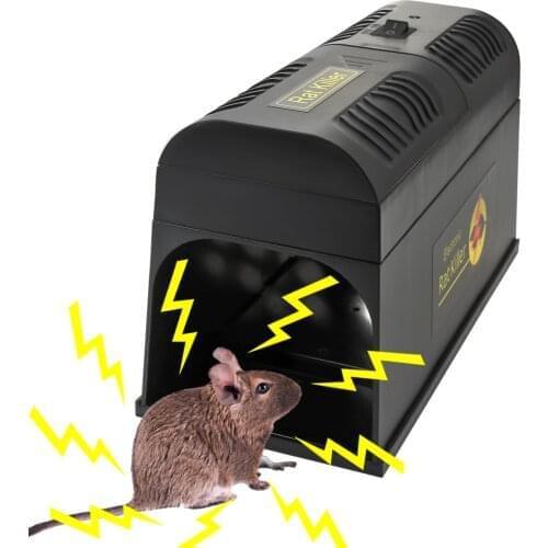 New style Electric Shock Mouse Mice Rat Rodent Trap Cage Killer Reject Rejector For Serious Pest Control EU US UK Plug