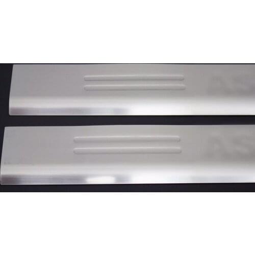 Fit For Opel Astra G Chrome Door Sill 2 Prç. Stainless Steel 1998-2009 Chrome Styling Moulding Trim Tunning Modified Designed