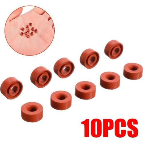 10pcs Carburetor Needle Seats Float Valve Needle Seat Kit Fits 398188 281144 Repair Kit Sets