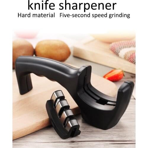 Sharpener 3-stage professional kitchen whetstone whetstone tungsten diamond ceramic sharpener tool