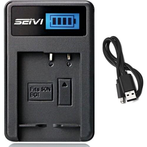 Battery Charger for Sony Cyber-shot DSC-W200 DSC-W210 DSC-W215 DSC-W220 DSC-W230 DSC-W270 W275 DSC-W290 DSC-W300 Digital Camera