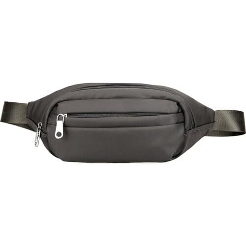 Women Nylon Laser Chest Phone Pouch Waist Bags Fanny Pack Belt Waist Packs