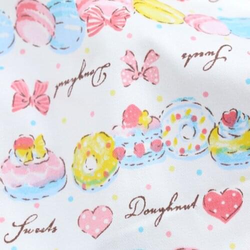 160cm*50cm Sweet princess dress Cotton Fabric Cloth Sewing Quilting bedding apparel dress diy patchwork fabric infant cloth