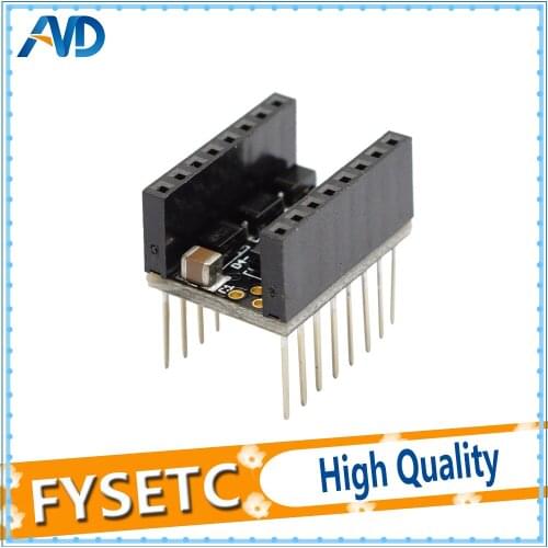 2PCS Silent Step Stick Protector Stepper Motor Drives Away Grain Filter TMC2100 Jutter Elimination For 3D Printer Parts