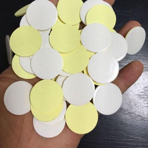 28EB 100Pcs Clear Invisible Balloon Glue Points Double Sided Adhesive Dots Stickers Tape Round Self Adhesive For DIY Crafts