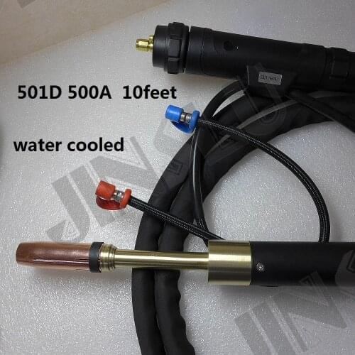 500A MB 501D MB501 Robotic Mig Torch Gun 3 Meter 10 Feet Water Cooled Euro Connector