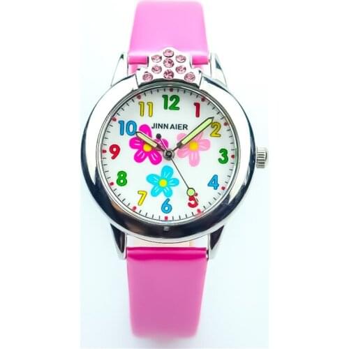 Diamond Cute Cartoon children Wrist Watch brand Quartz sport mini Kids watches girls Xmas gift relogio infantil montre enfant