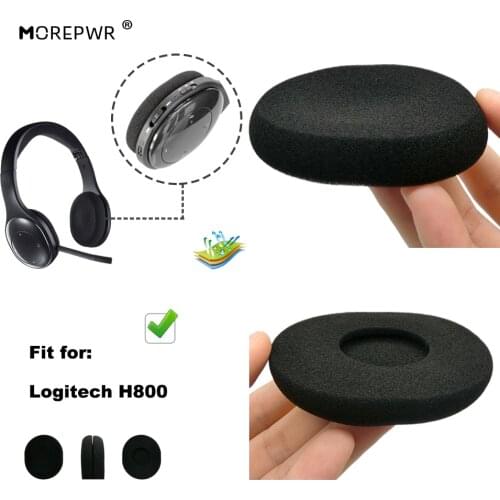 Ear Pads Replacement Sponge Cover for Logitech H800 H 800 H-800 Headset Parts Foam Cushion Earmuff Pillow