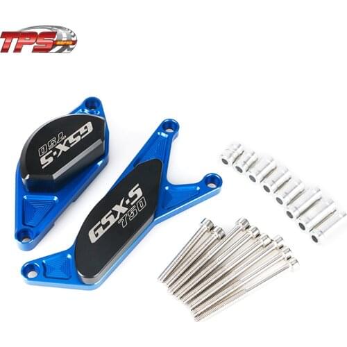 Crash Pads For Suzuki GSX S750 Engine Guard Protector Motor Frame Sliders Set GSX S750 2020 2019 2018 2017 2016 2015 Accessories