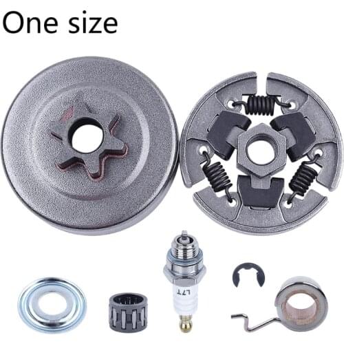 Chainsaw 3/8" -7T Spur Clutch Drum Sprocket Bearing 7pcs Kit Compatible with 017 018 021 023 025 MS210 MS230 Parts 85AC