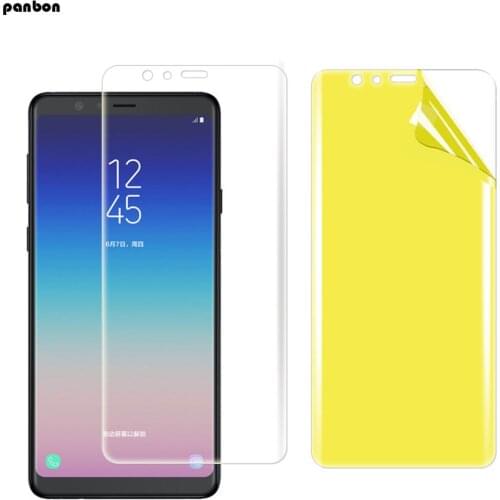 Hydrogel Film For Samsung A8S A6S A9S A7 A6 A8 plus A9 star Nano film Explosion-proof Full Coverage cover Screen Protector