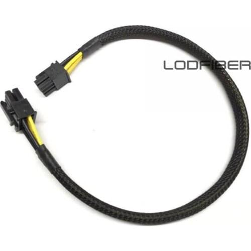 LODFIBER 8pin to 6pin Power Cable for DELL PowerEdge T620 and GPU Video card 35cm