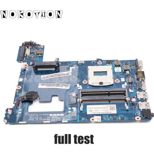 NOKOTION Laptop Motherboard For Lenovo IdeaPad G510 11S90003691 VIWGQ /GS LA-9642P MAIN BOARD GMA HD DDR3