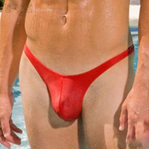 High Quality Sexy Men Low Rise Thongs Men Sexy Boxer G-Strings Thongs Underwear Penis Cock U Pouch Gay Lingerie FX5